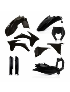 KIT PLÁSTICOS COMPLETO ACERBIS KTM EXC / EXC-F 2012 - 2013 PRETO